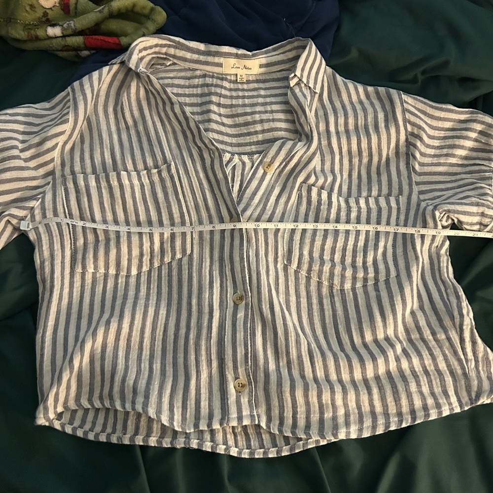 Cropped Button Down - Picture 7 of 7